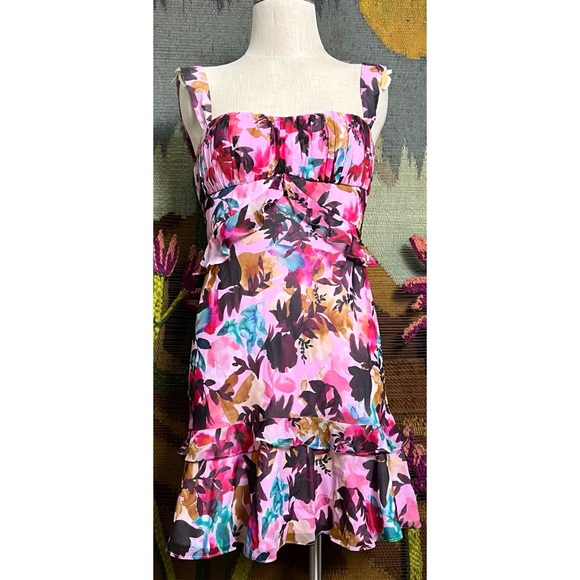 SALONI Dresses & Skirts - Saloni Chandra Georgette Dress 6